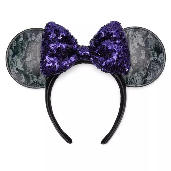 Disney Parks Villains Ear Headband for Adults NWT